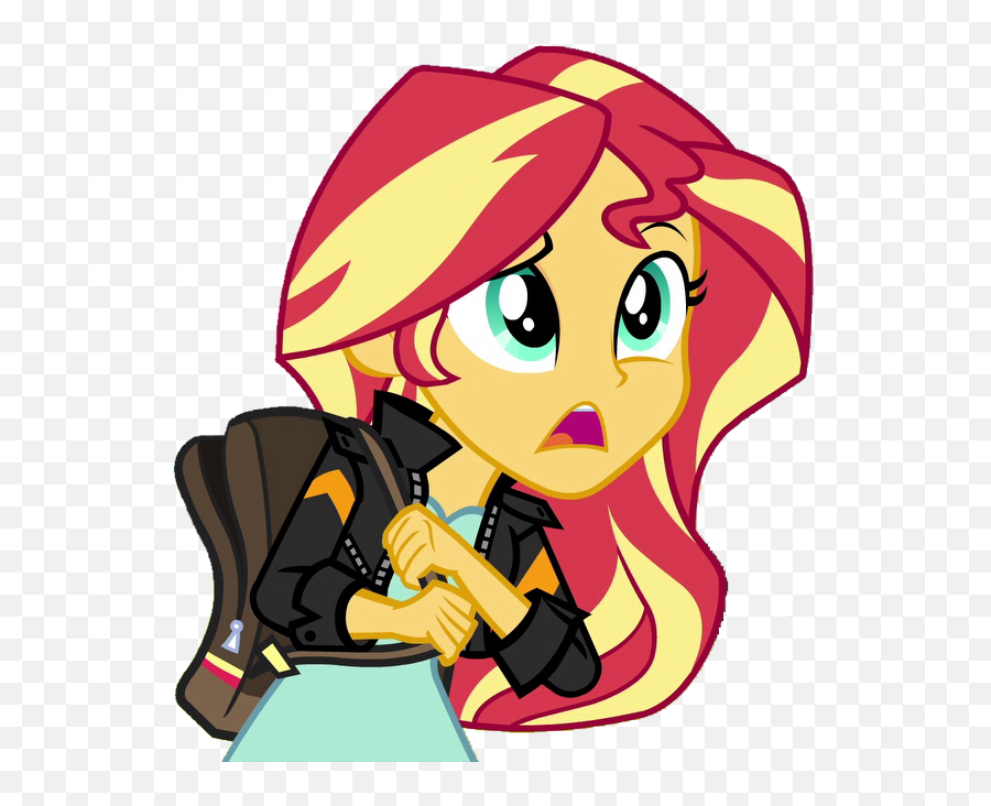 Confused Png - Sunset Shimmer My Little Pony Equestria Girl,Confused Png