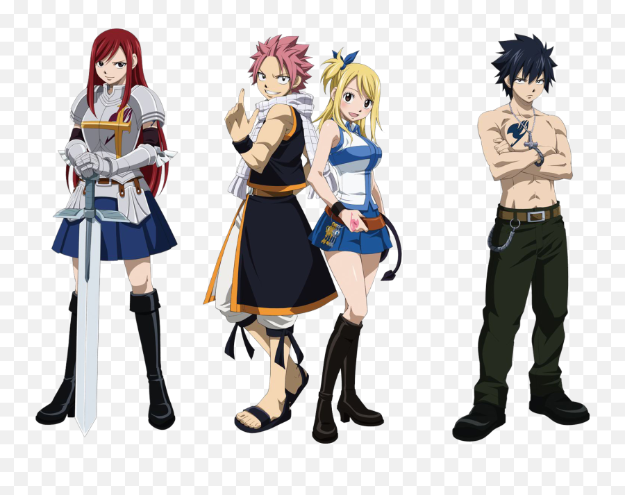 Fairy Tail Transparent - Fairy Tail Characters Height Png,Fairy Tail Logo Png