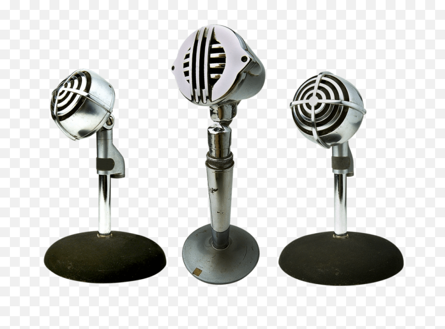 Clipart Microphone Transparent Png - Microfoon Met Kleine Standaard,Microphone Clipart Transparent