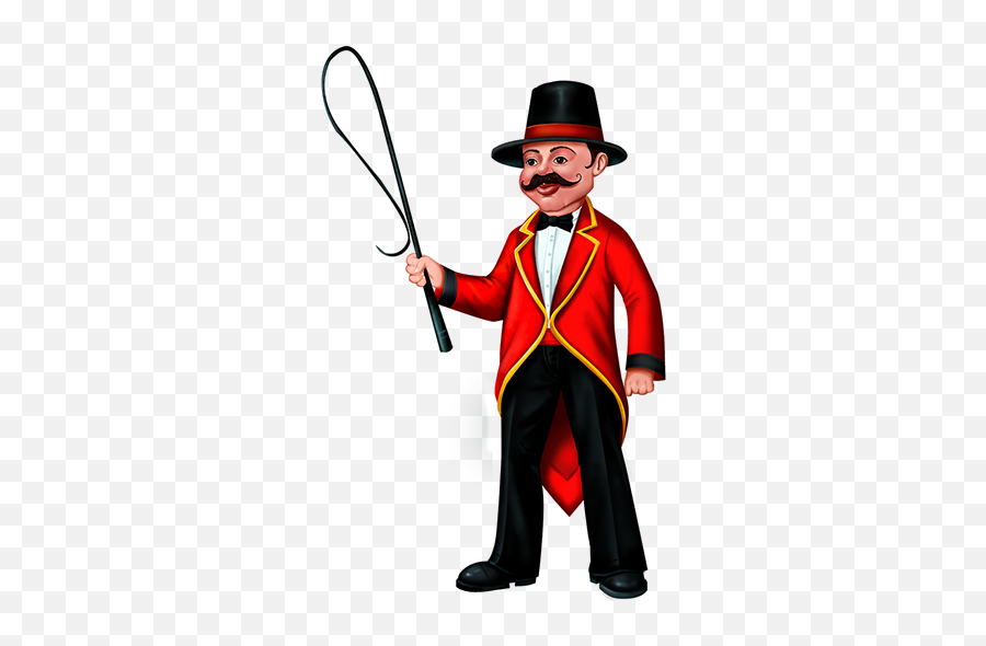 Circus - Skill Game Character Ring Master On Student Show Clip Art Png,Ringmaster Png