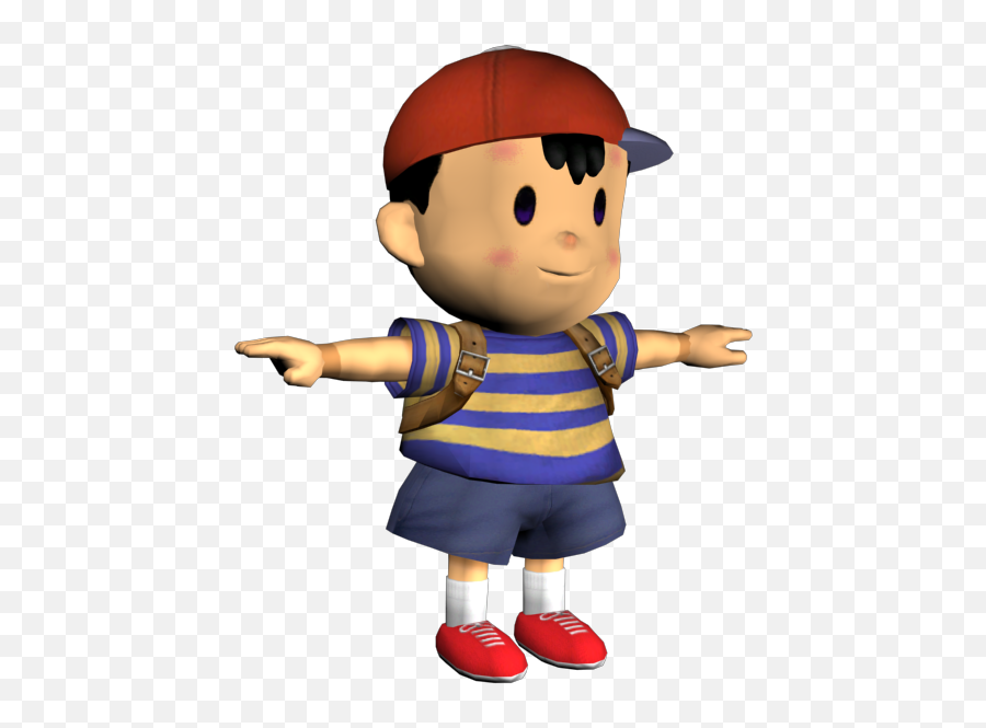 Gamecube - T Pose Transparent Background Png,Ness Png
