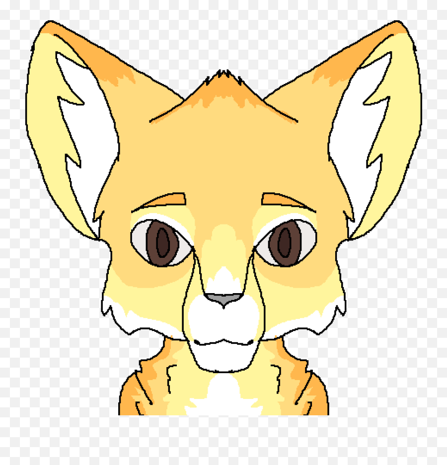 Pixilart - Fennec Fox By Warriorslover Minskin Png,Fennec Fox Png