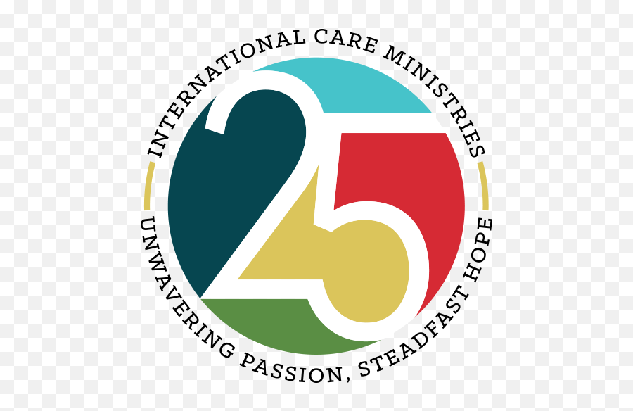 International Care Ministries - 25 Year Anniversary Logo Png,25th Anniversary Logo