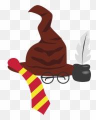 Harry Potter Character - Sombrero Harry Potter Animado Png,Harry Potter Glasses Logo