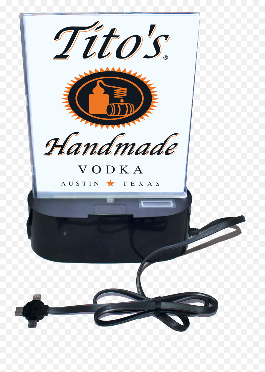 Download Table Charger - Titou0027s Vodka Png Image With No Handmade Vodka,Tito's Vodka Logo Png