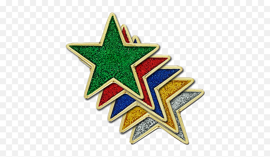 Glitter Star Badge By School Badges Uk - Emblem Png,Star Sparkle Png