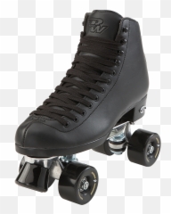 Roller Skates Png Image Black Quad - Riedell Wave