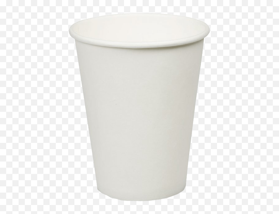 Single Wall Paper Cup 16oz U2013 Nibbana Eco Products - Plain White Coffee Cup Png,Paper Cup Png