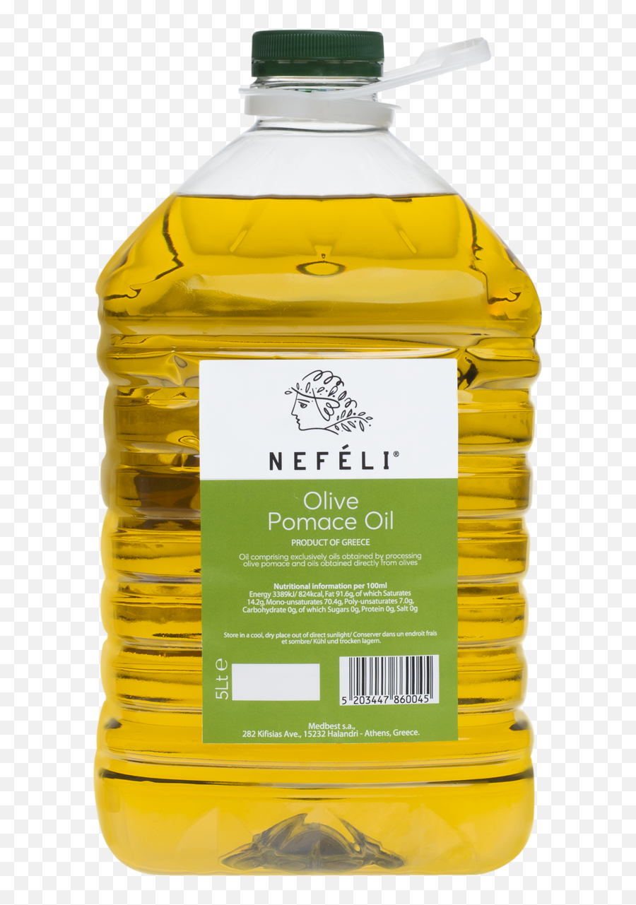Medbest Olive Pomace Oil 5lt - Plastic Bottle Png,Olive Oil Png