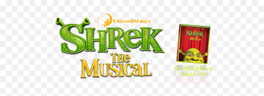 Dreamworks - Shrek The Musical Title Png,Shrek Logo Png