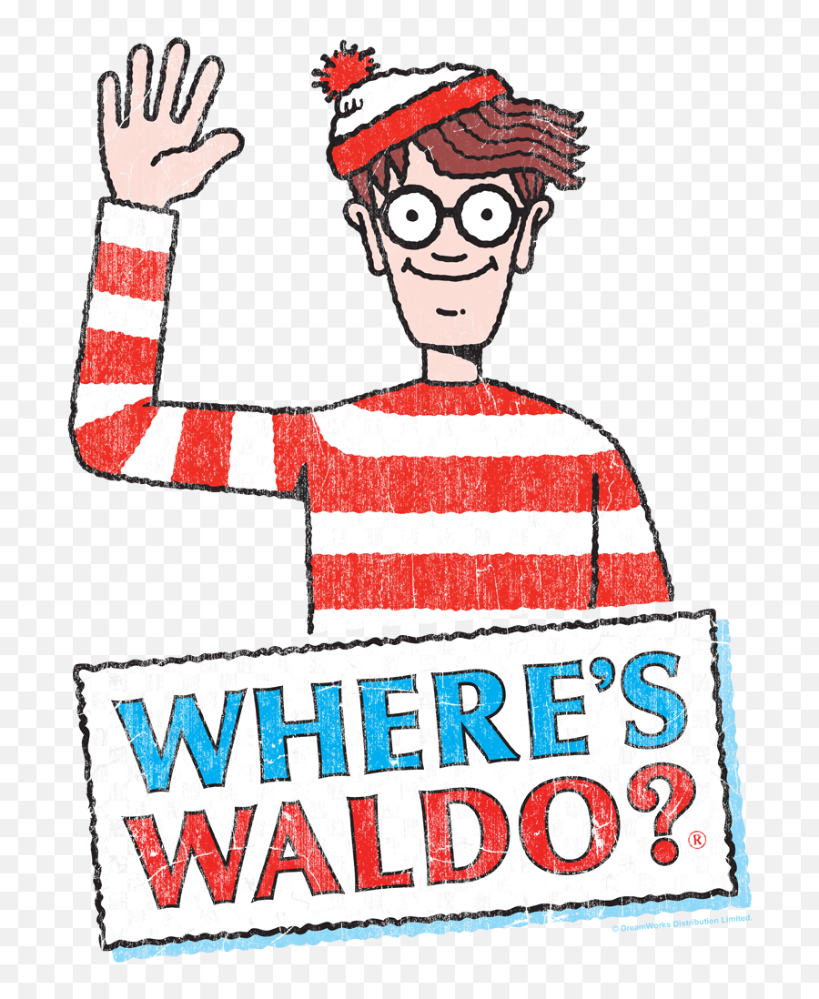 Wave Crewneck Sweatshirt - Transparent Where Is Waldo Png,Waldo Png