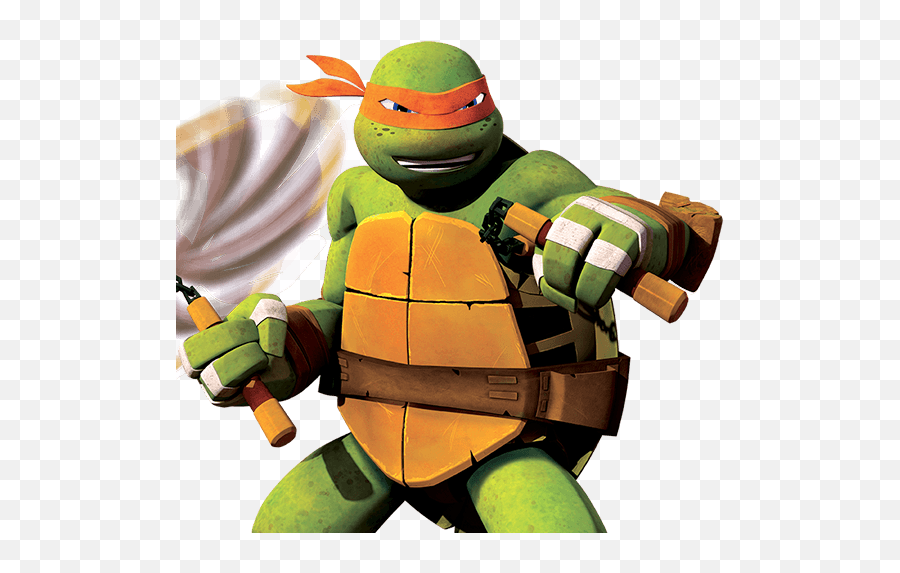 Michelangelo Ninja Turtle - Michelangelo Teenage Mutant Ninja Turtles Png,Michelangelo Png