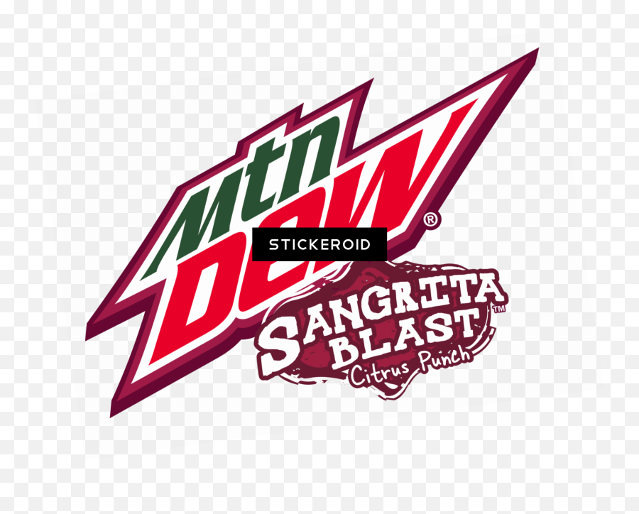 Download Mountain Dew Sangrita Blast Logo - Mtn Dew Black Mountain Dew White Out Png,Mountain Dew Logo Png