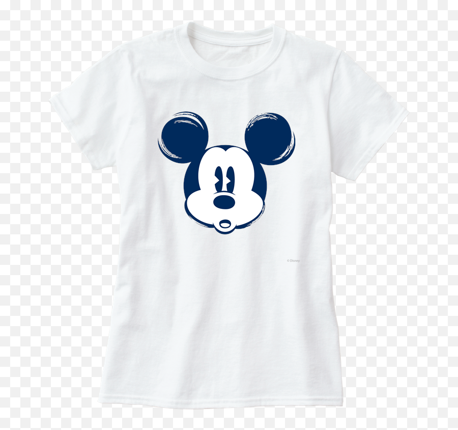 Disney Mickey Mouse Blue Face Design - Shirt Coveroo Rocket Racoon T Shirts Png,Mickey Mouse Face Png