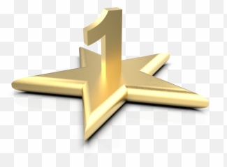 Isolated Gold Star One Free Stock Photo - Public Domain Pictures Solid Png,One Png