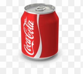 Pop Clipart Coke Tin Transparent Free For - Soda Can No Background png