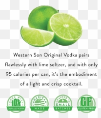 Grapefruit Vodka U2014 Western Son Distillery - Sweet Lemon Png,Lime Transparent