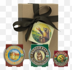 Gift Set Hardworking Badger Holiday - Party Favor Png,Gift Box Png
