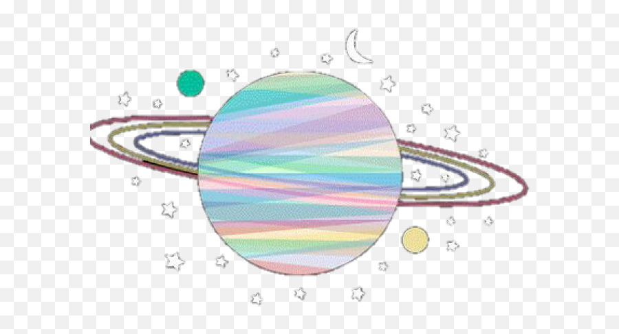 Planet Clipart Aesthetic - Saturn Aesthetic Png Aesthetic Transparent Planet Png,Aesthetic Png