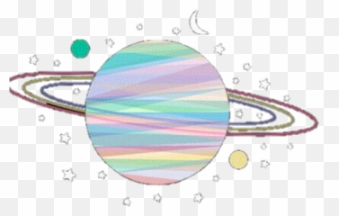 Planet Clipart Aesthetic - Saturn Png Transparent