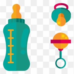 Infant Baby Bottle Pacifier Euclidean Vector - Dot Bayi png
