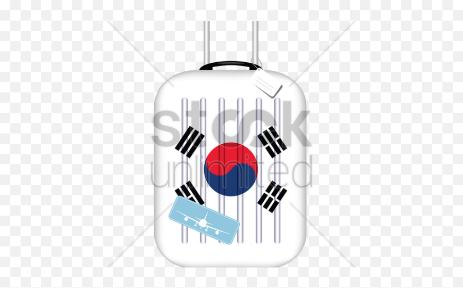 Korea Clipart - South Korea Flag Transparent Cartoon Jingfm South Korea Flag Png,South Korea Flag Png