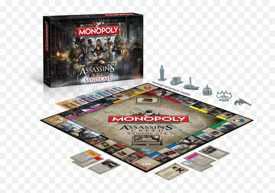 Download Joe Uessem - Assassins Creed Syndicate Juego De Mesa De Creed Monopoly Png,Assassin's Creed Syndicate Logo Png