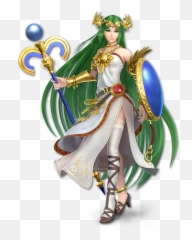 Smash Bros Super - Ultimate Palutena Png