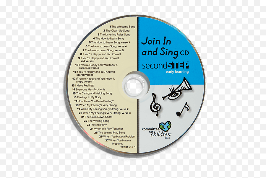 Early Learning Join In And Sing Cd - Join In And Sing Png,Cd Png