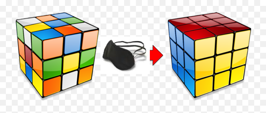 Download Blindfold Pictures - Rubiku0027s Cube Icon Full Size Cube Icon Png,Cube Icon Png