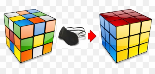 Download Blindfold Pictures - Rubiku0027s Cube Icon Full Size png