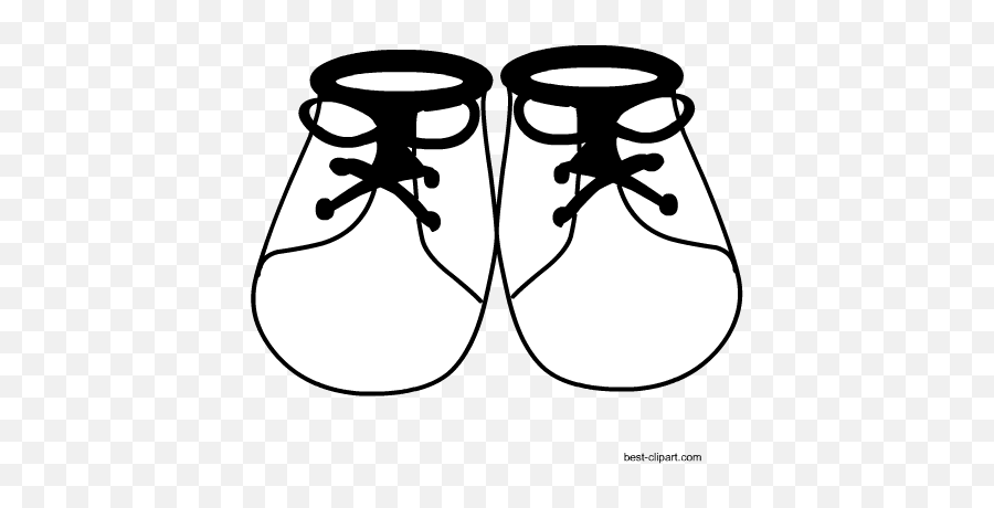 Blue Baby Shoes Clipart Transparent Png - Christening Baby Shoes Clipart,Baby Shoes Png