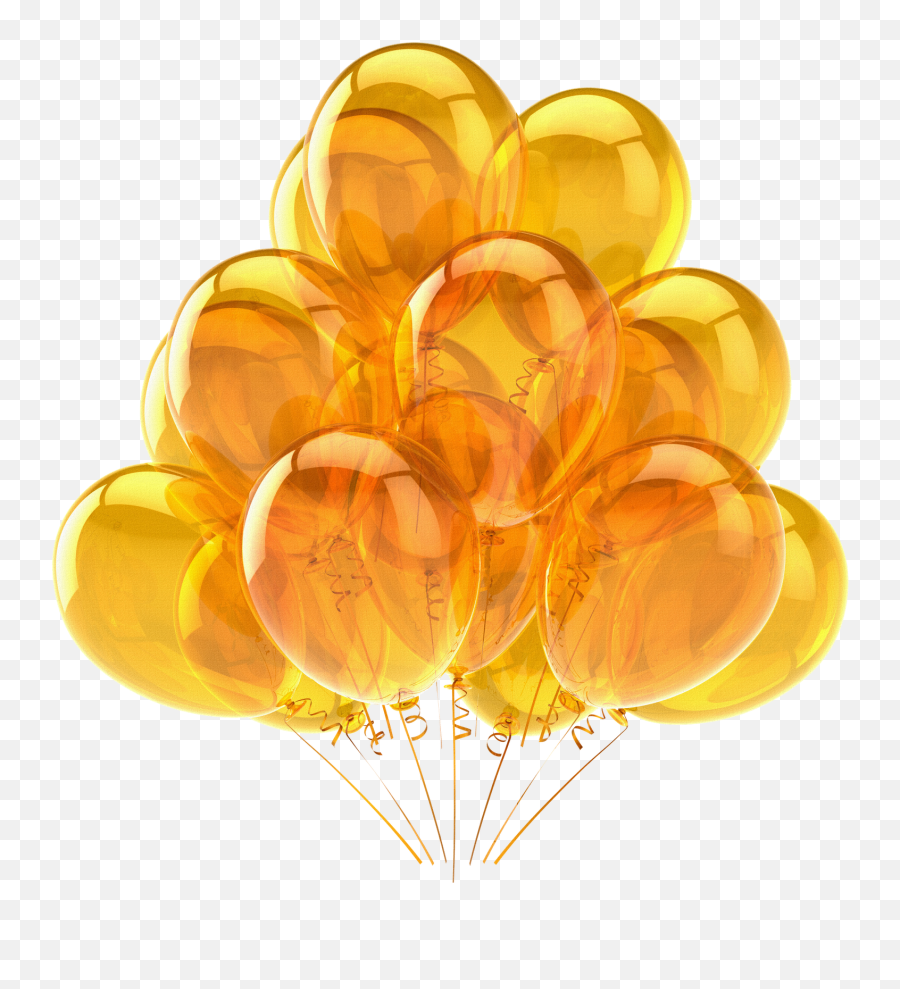Tree Line Png Images - Bunch Yellow Balloons Png,Tree Line Png