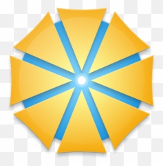 Umbrella Weather App Icon - Horizontal png