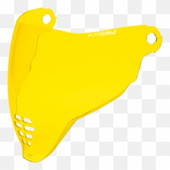 Icon Airflite Shield Yellow - Motorcycle Helmet png