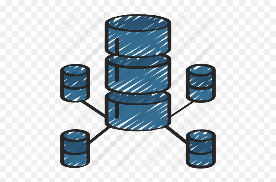 Data Network - Free Computer Icons Cylinder Png,Data Network Icon