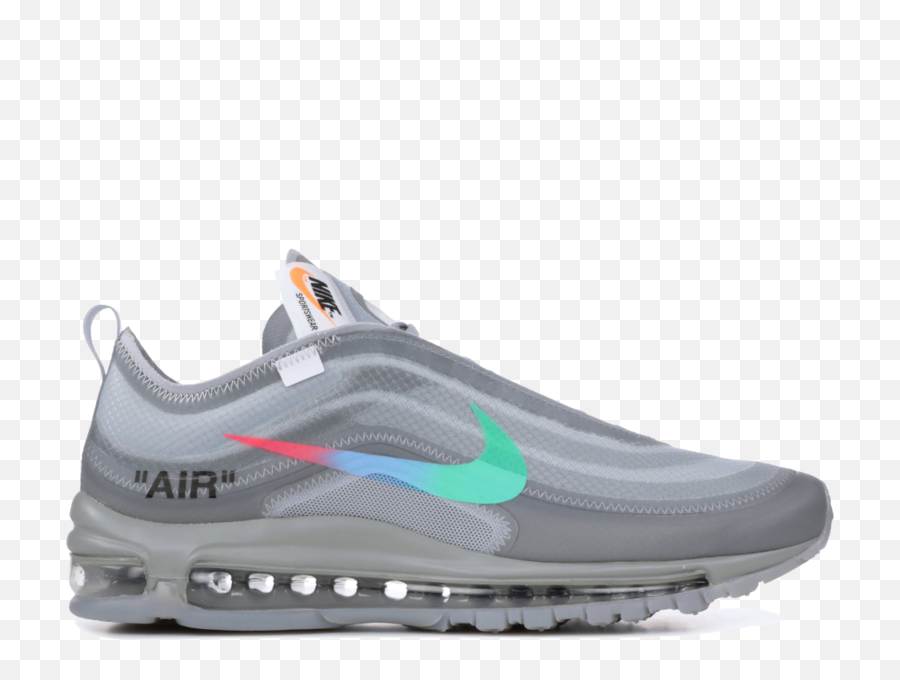 Nike Air Max 97 Off - White Menta Nike X Off White Shoe Png,Nike Transparent