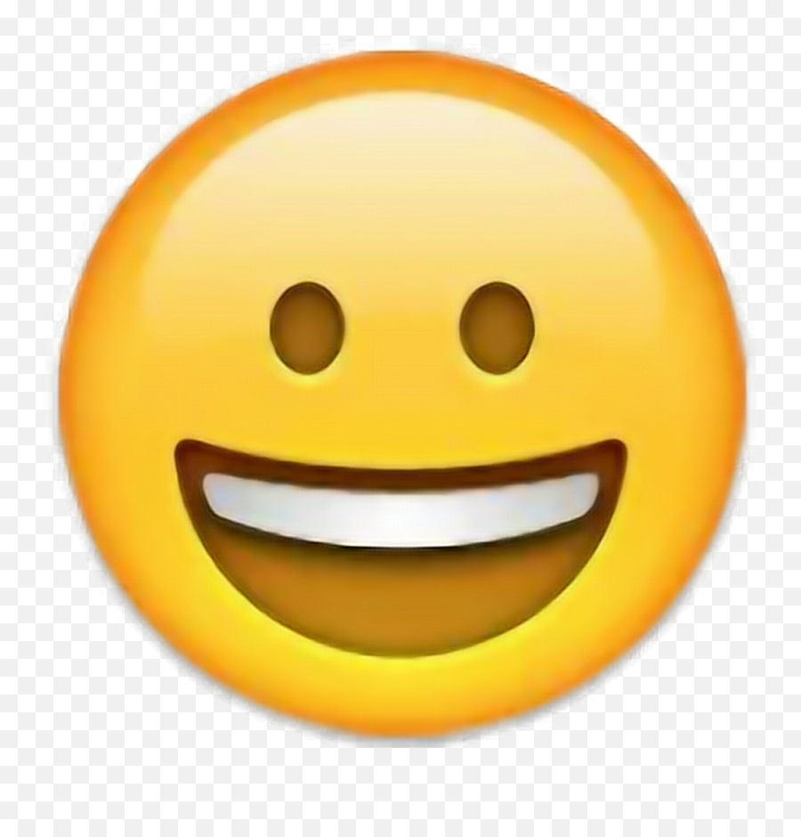 Emoji Emoticon Sonrisa Picsart Remix Whatsap - Smiley Smiley Face Emoji Png,Emoji Face Png