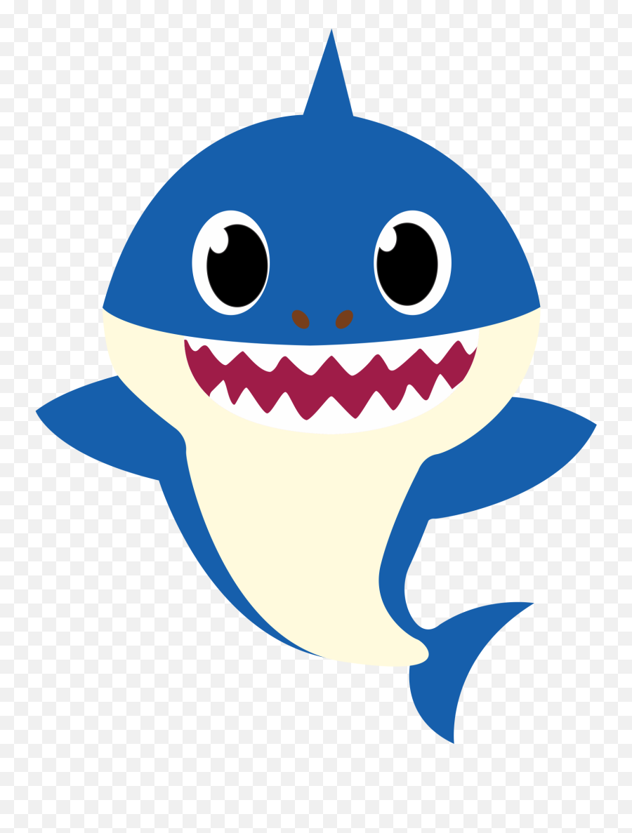 Daddy Shark Png 01 - Vector Baby Shark Png,Shark Png