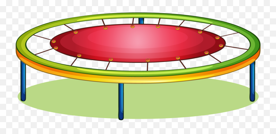 Trampoline Vector - Clipart Trampoline Png,Trampoline Png