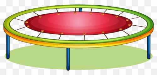 Trampoline Vector - Clipart Trampoline Png,Trampoline Png