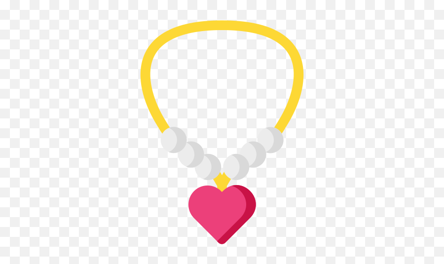 Necklace Jewel Accessories Heart Free Icon Of Beauty And - Png,Jewel Icon