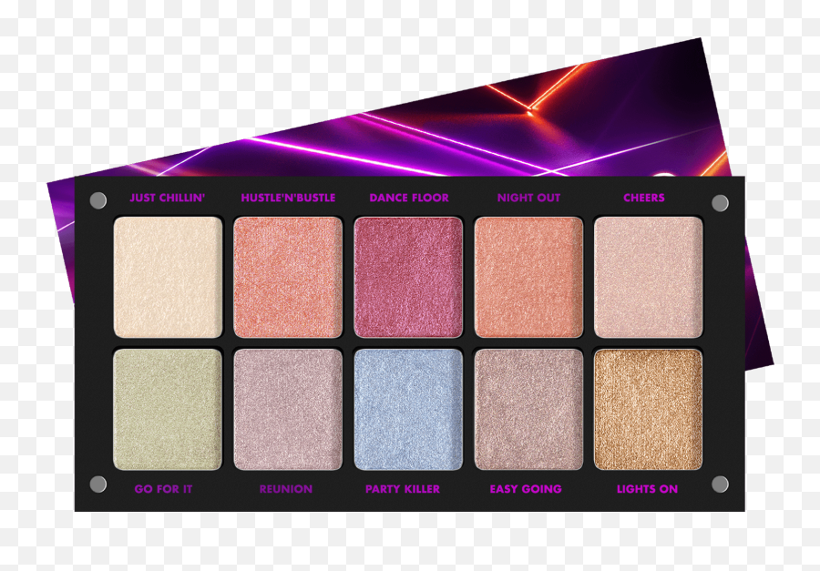 Freedom System Palette Partylicious - Inglot Cienie Brokatowe Png,Pure Css Animation Saving Icon
