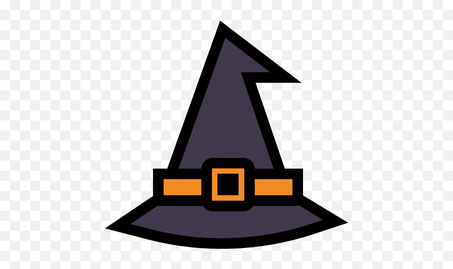 Hat Spooky Witch Wizard Icon Png