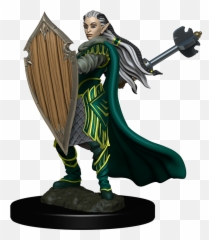 Du0026d Icons Of The Realms - Elf Paladin Female Marvelous Miniatures png