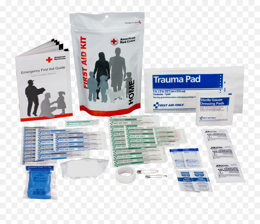 Home First Aid Zip Kit Red Cross Store - Health Care Png,Red X Png