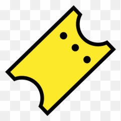 Ticket Clipart Transparent For Kid - Clipart World Ticket Emoji Discord Png,Yellow Card Icon