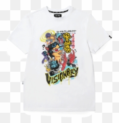 Visionary Tee - White Short Sleeve png