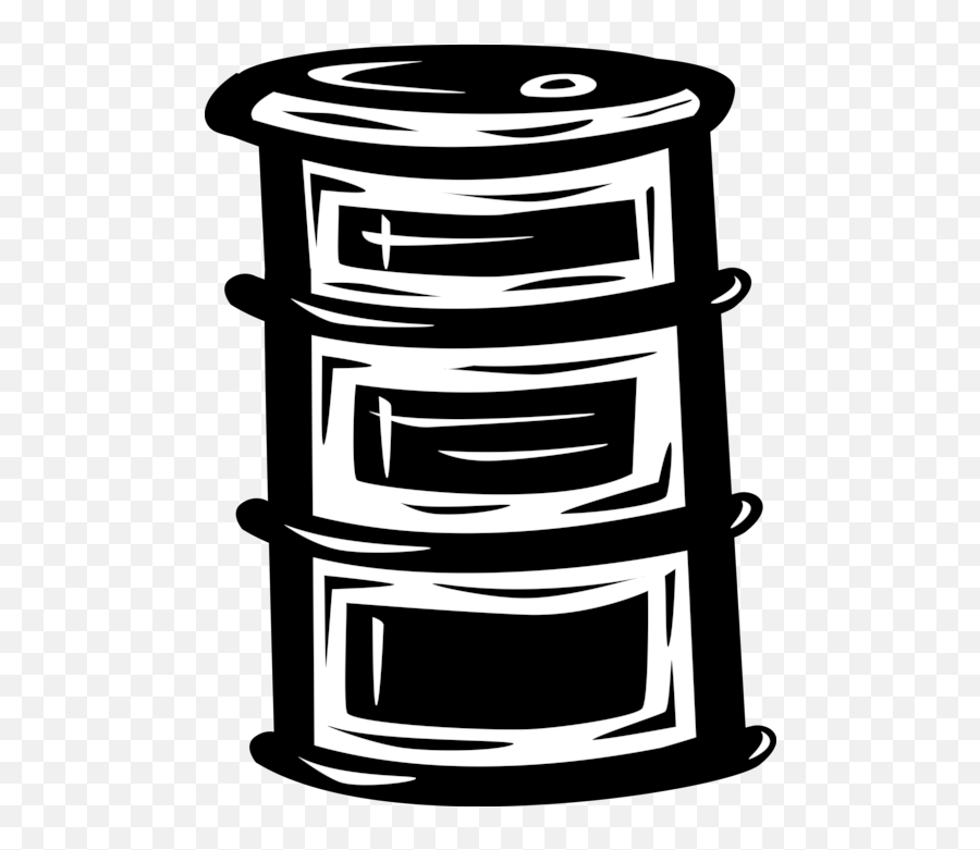 Vector Illustration Of Crude Petroleum Oil Barrel Or - Cylinder Png,Oil Barell Icon