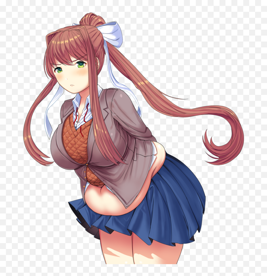 Sleepy Puffu0027s Big Bad Book Of Cringe - Ddlc Cringe Wattpad Doki Doki Literature Club Monika Sexy Png,Ddlc Monika Icon